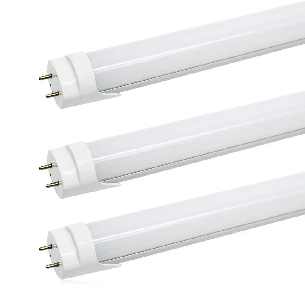High Brightness T8 LED Tube Light Indoor lighting 600mm 900mm 1200mm 10W 14W 18W 6000K Cool White G13 Base 5 years warranty