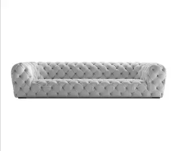 Modern White Velvet Tufted Lounge Sofa Furniture Vp S3004 Modern White Velvet Tufted Lounge Sofa