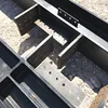 Factory custom largest H beam section metal fence posts