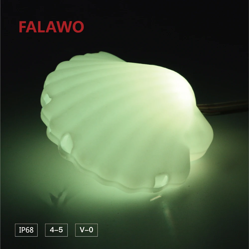 Falawo Shell-shaped led pool light