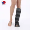 Adjustable and breathable ankle and crus support for medical
