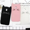Cute Silicone Soft Handphone Shell 3D Rubber Animal Shaped Phone Cases For Samsung