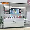 High End Retail Store Fixtures Cosmetic Stand Display For Cosmetics