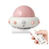 Smart UFO remote control dimmable lamp led induction plug in night lights bedside lamp for kids