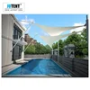 Custom made swimming pool cover tensile membrane shade sail roof