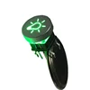 Momentary 10mm Green LED ON OFF Panel Push Button Switch