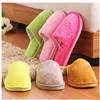 Cheap Price Plush Ladies Slipper Women's Foam Sole Solid Color Men Indorr Home Slippers