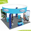Chinese manufacturer polyester fair portable quick install custom exposition booths