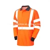 High Grade Excellent Material safety reflective long sleeve couple t-shirt