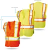 High Visibility Reflective Safety Vest Mesh With Certificate
