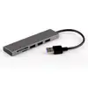 USB C Hub, 5 In 1 Type C Adapter With 3 USB 3.0 Ports (5Gbps Transfer Speed), SD/TF Card Reader