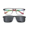 2019 new Frame Eyewear Glasses Sunglasses Tac Polarized Metal Clip On Eyeglasses