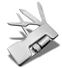 4 in1 Multifunctional Tool Promotional Gift Beauty Make up Tool Earpick Nail Clipper with Led Light