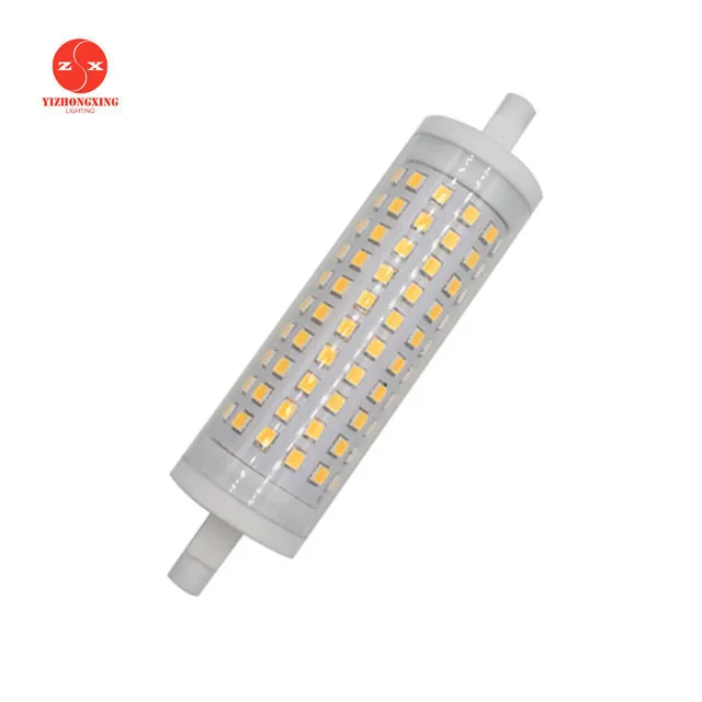 r7s 78mm 118mm led dimmable led r7s 10w 15w replace r7s halogen lamp 220v 100w