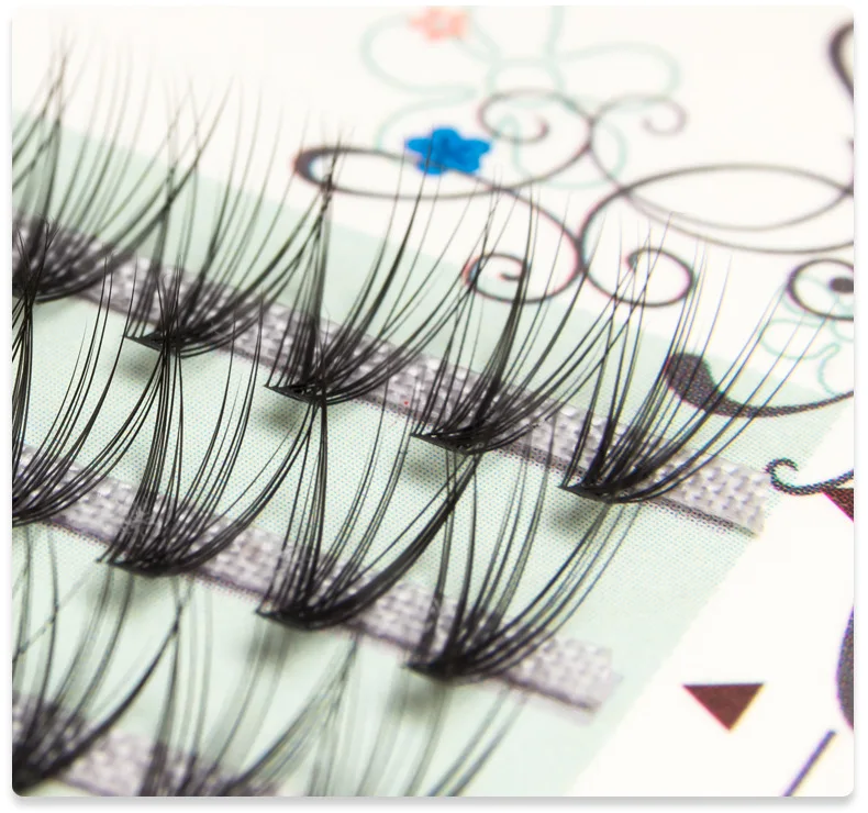 Wholesale natural black individual eyelashes
