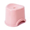 Small Oval Stackable Eco-friendly plastic toilet step bath kid stool