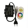 OUMUKALED 1500W 220V 110V RGB Controller RF Touch Remote Led dimmer EU/US/AU/UK plug 8mm/10mm/12mm PCB RGB Led strip Connector