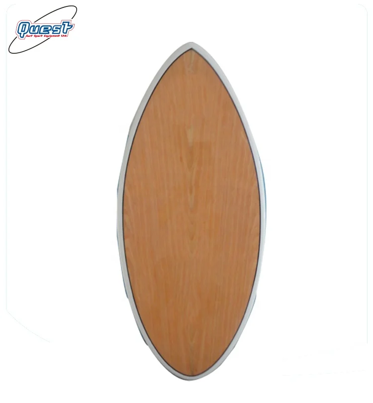 wooden skim board