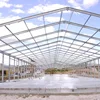 High-rise prefab hall building prefabricated poultry house chicken farm plan design steel chicken house for broiler