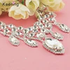 fashion necklace design rhinestone bridal dresses embellishment wholesale WRE-014