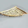 Handmade Woven Bamboo Basket, Triangle Bamboo Fruit Basket