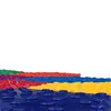 Jinyao rainbow dry snow slide for children to have fun