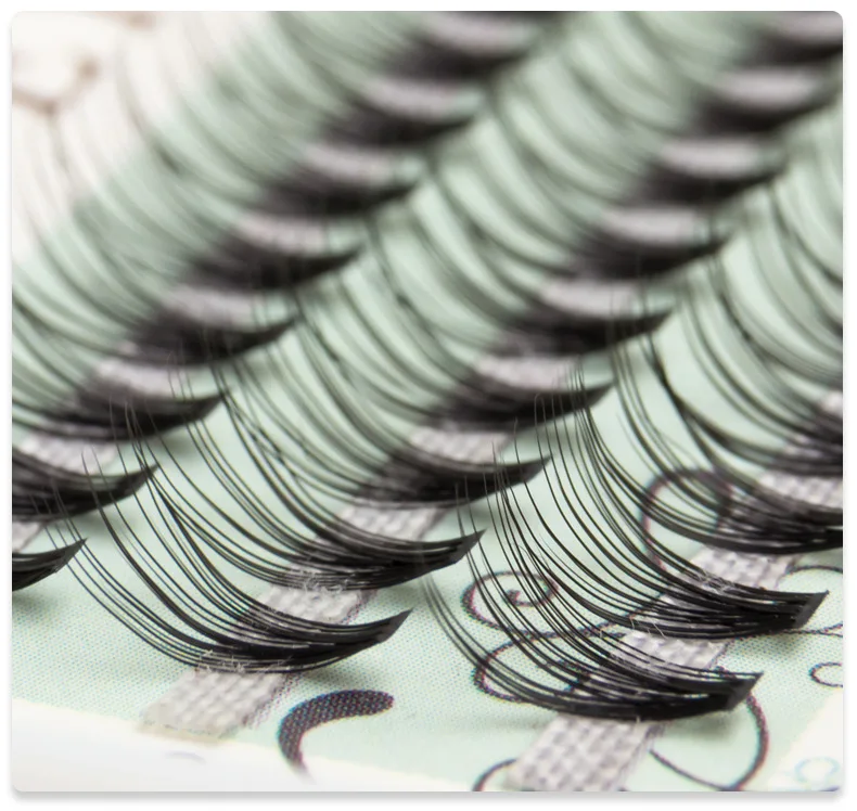 Wholesale natural black individual eyelashes