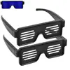 Customizable LED Flash Glasses for Raves, Festivals
