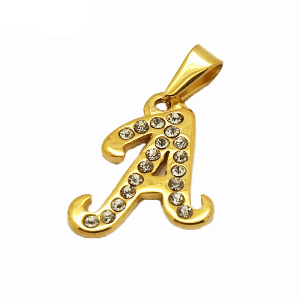 Completo de diamantes de imitación de aleación Corazón Collar Regalo Joyería de Moda Rapero Para Hombres Mujeres