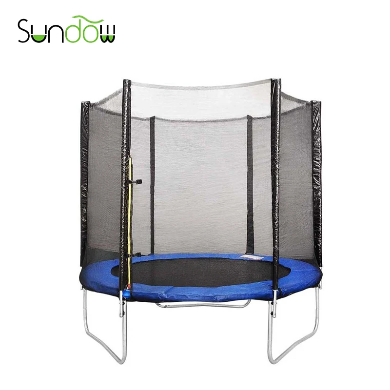 Hot Sale 8ft Trampoline With Security Net Outdoor Jumping Trampoline For Kids Buy Trampoline With Security Net Indoor Jumping Trampoline Trampoline With Lights Product On Alibaba Com