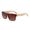 bamboo temples cat.3 UV400 metal hinge spectacle men square sunglasses
