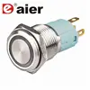 Waterproof Led Power Switch Symbol Push Button ON OFF