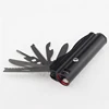 New Item 3 Modes Outdoor Multi-Function Pocket Knife Rechargeable Portable XPE LED Emergency Tactical Torch Flashlight