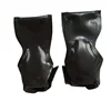 rubber material weight lifting hand grips hand palm wrist cuff straps