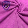 weft knit 100% polyester slub jersey fabric for basic casual wear like lady top tee shirt