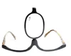 Brazil Hot Selling Fashion Women Cosmetic Glasses Making Up Reading Glasses Makeup Glasses Rotatable Frame Ladies Reading Glass
