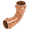 Copper 90 Degree Elbow Press Plumbing Tube Pipe Fitting