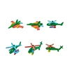 Hot sale interesting creative handmade digital art cartoon EVA Foam 3D plane puzzle for kids DIY