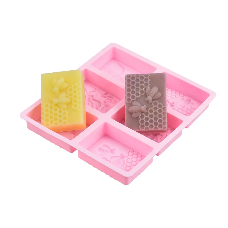 NEW ARTMINDS PLASTIC TRAY SOAP MOLD HEARTS AND LOVE DESIGN
