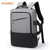 Aoking oem custom make your own portable mens laptop backpack bags rucksack backpack manufacturer