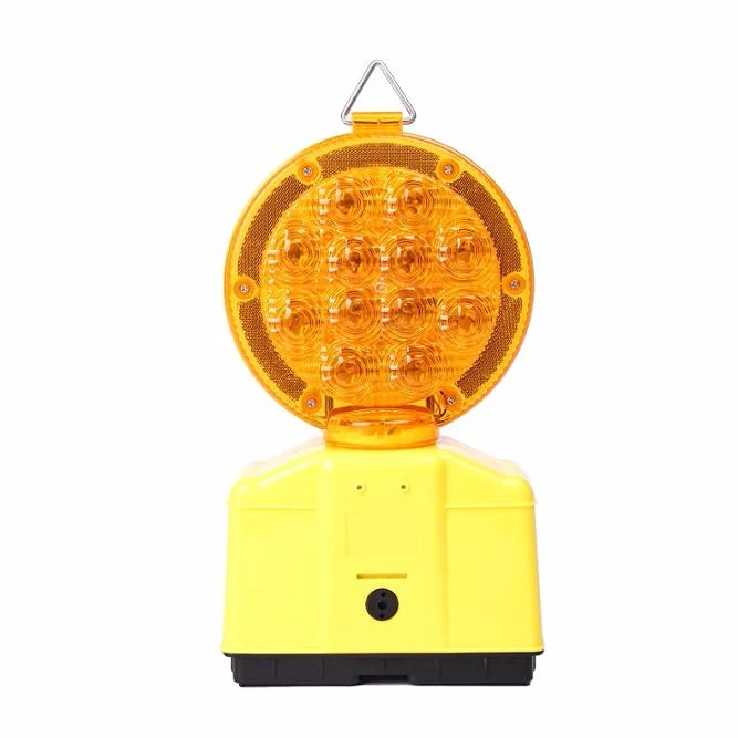S-1326 High Quality solar amber flashing light Traffic Road Warning Light strobe