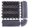 Anti slip modular interlocking floor outdoor mat moisture absorb