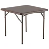 easy installation 4FT plastic folding writing folding table/HDPE blow molding strong plastic table/4FT plastic folding picnics