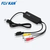 Fly Kan USB Video Capture card Audio Device-Linux/Ubuntu Os supported Tool-VHS to DVD Digital Grabber card Converter AVC03M-C
