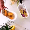 Creative Ceramic Bathtub Shape Rice Soup Bowl Candy Color Dessert Bowl Pudding Bowl Ice Cream Cup Fruit Tray Cute Dinnerware