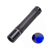 High Quality Black Filter Aluminum 5W 365NM Amber Detector Black Light UV Led Light Flashlight
