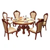 Furniture Dining Room Antique design round dinning table and chairs