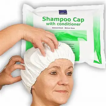 hair washing cap elderly