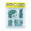 120Pcs China manufacturer blister packing flat washer spring washer assortment sets
