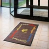 deep dye logo mat dirt trapper mat